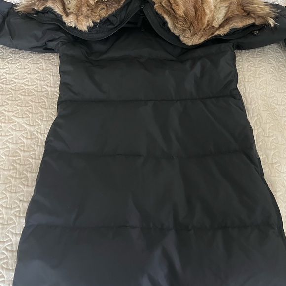 PARAJUMPER LONG BEAR Black Long Puffer Coat with Detachable Fur Hood - Picture 5 of 10